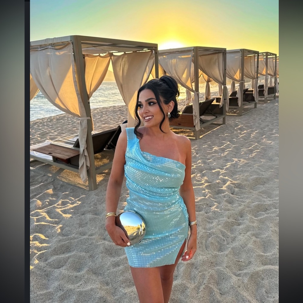 CULTNAKED BLU Moon Dress